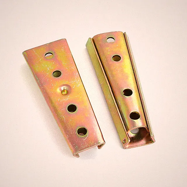 2 Sets Sectional Sofa Metal Connector 120x47mm Heavy Duty Interlocking Zinc