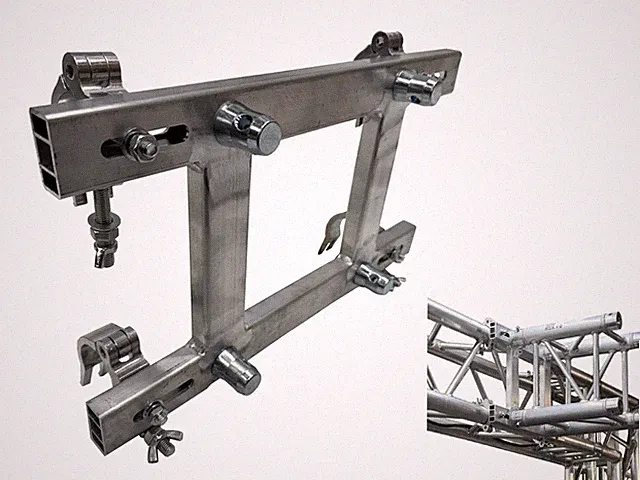 2-Way 90 Degree Variable Corner Adapter Square Trussing For 12"x12" Truss