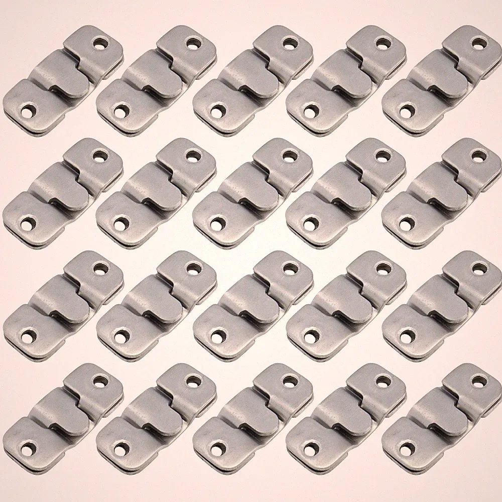 20 Pcs Sectional Couch Connectors Furniture Interlocking Metal Sectional Couch