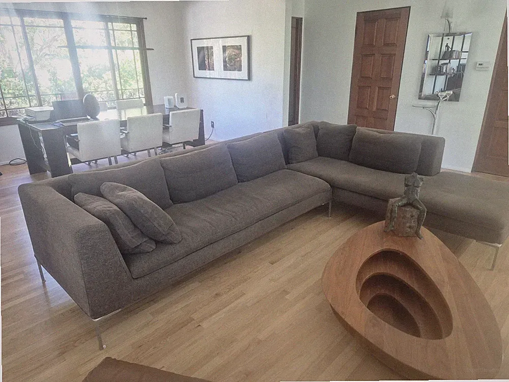 2002/2003 Charles Right Arm Sectional Sofa by Antonio Citerrio B&B Italia.