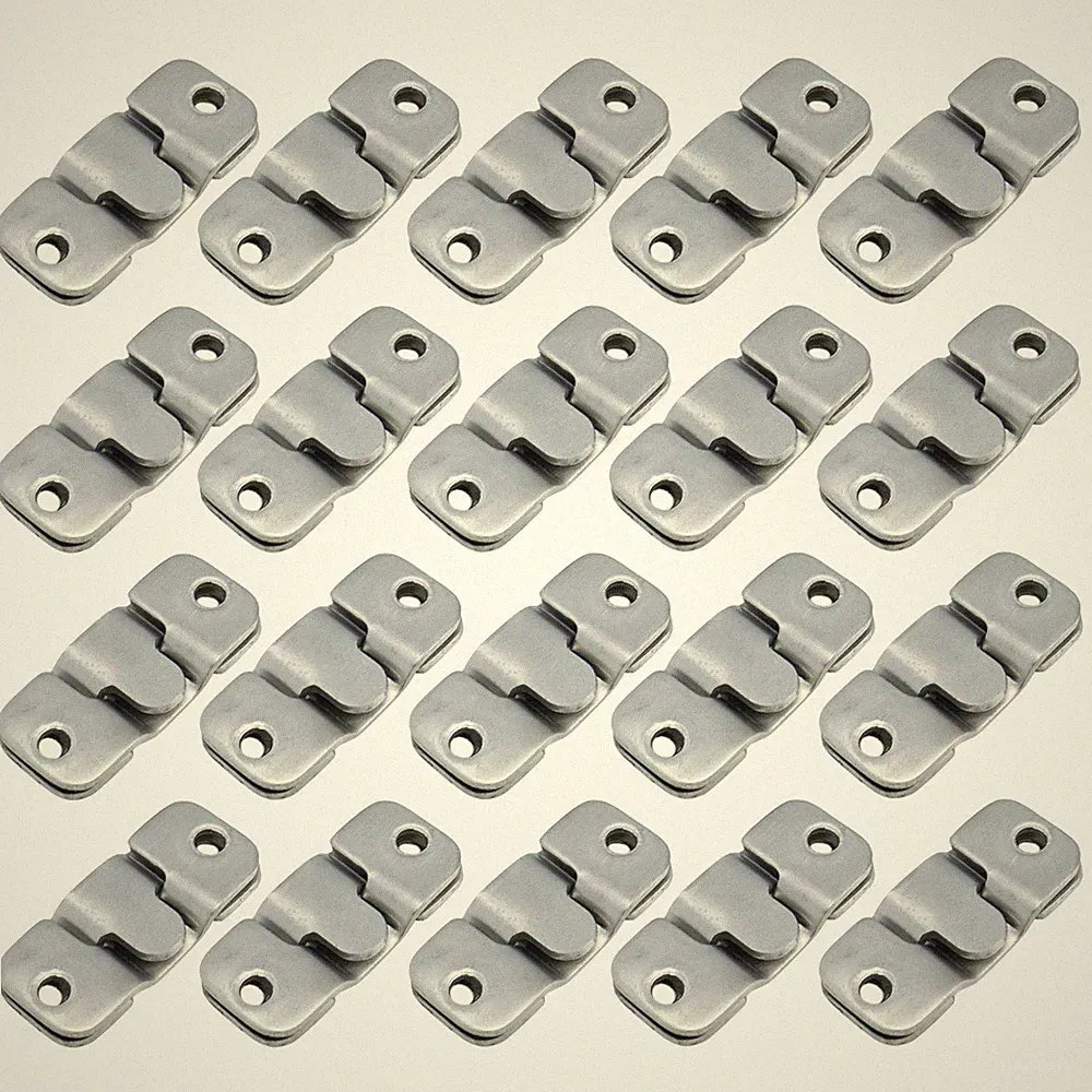 20Pcs Stainless Steel Sectional Sofa Interlocking Furniture Connector Bracket...