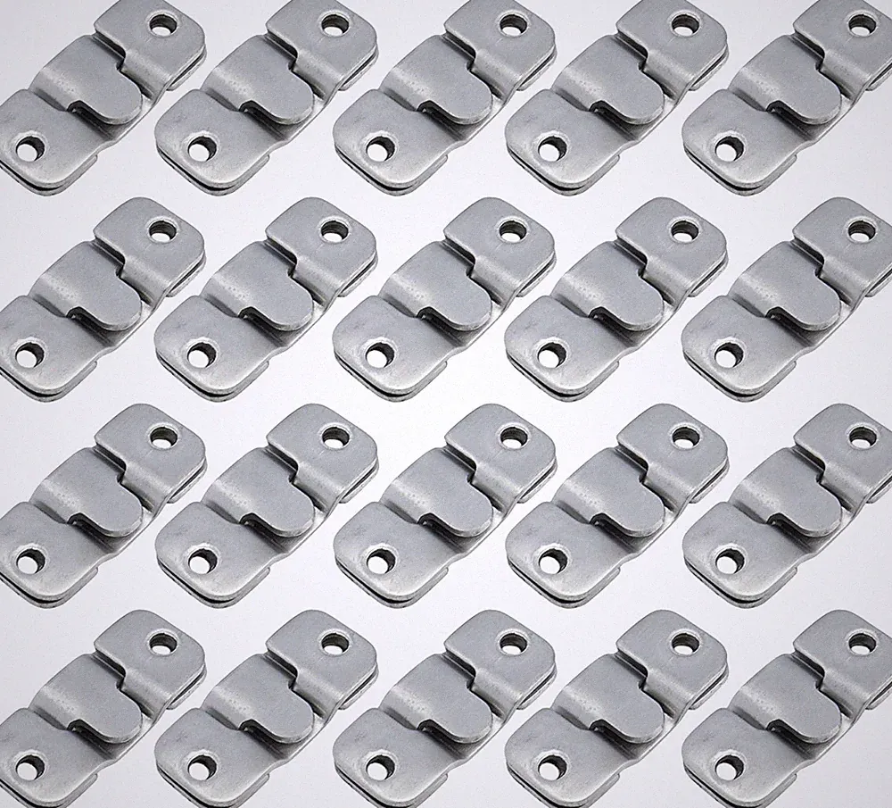 20Pcs Stainless Steel Sectional Sofa Interlocking Furniture Connector Bracket