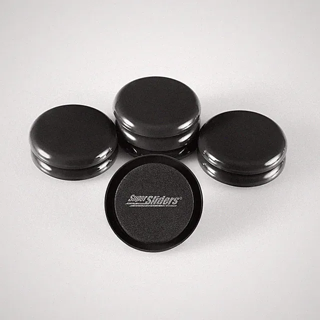 21/2" Round Reusable Furniture Sliders for Carpet, AntiSlip Protective Furnit...