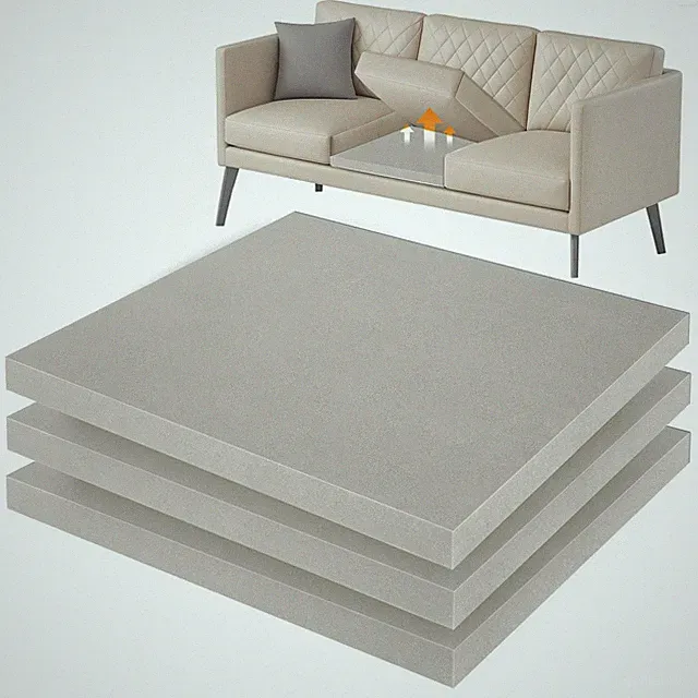 22"x22" Couch Cushion 40D, Couch Supports for Sagging Cushions, High Density...