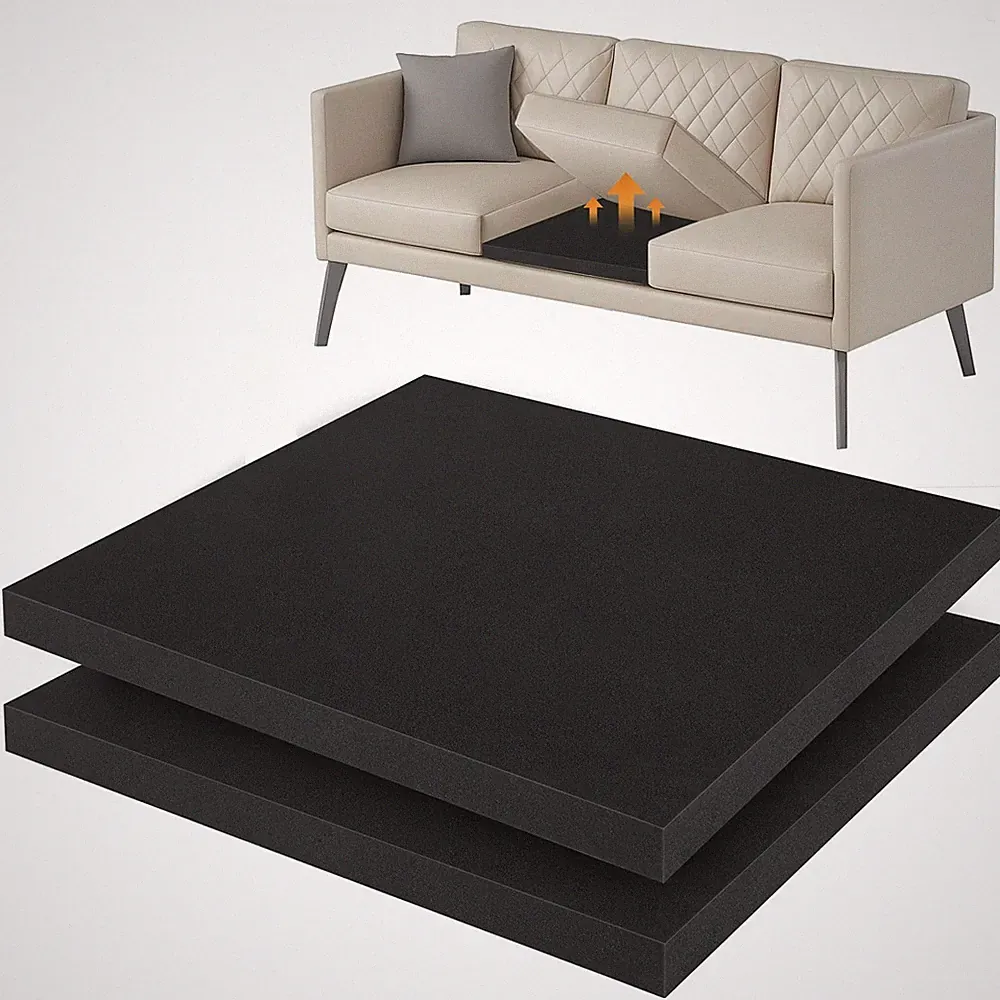 22"x22" Couch Cushion Support 40D Couch Supports for Sagging Cushions High De...