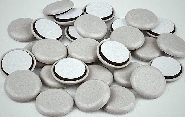 24 PCS Self-Stick Furniture Sliders,1-1/2 Inch 1 1/2inch Round, Beige