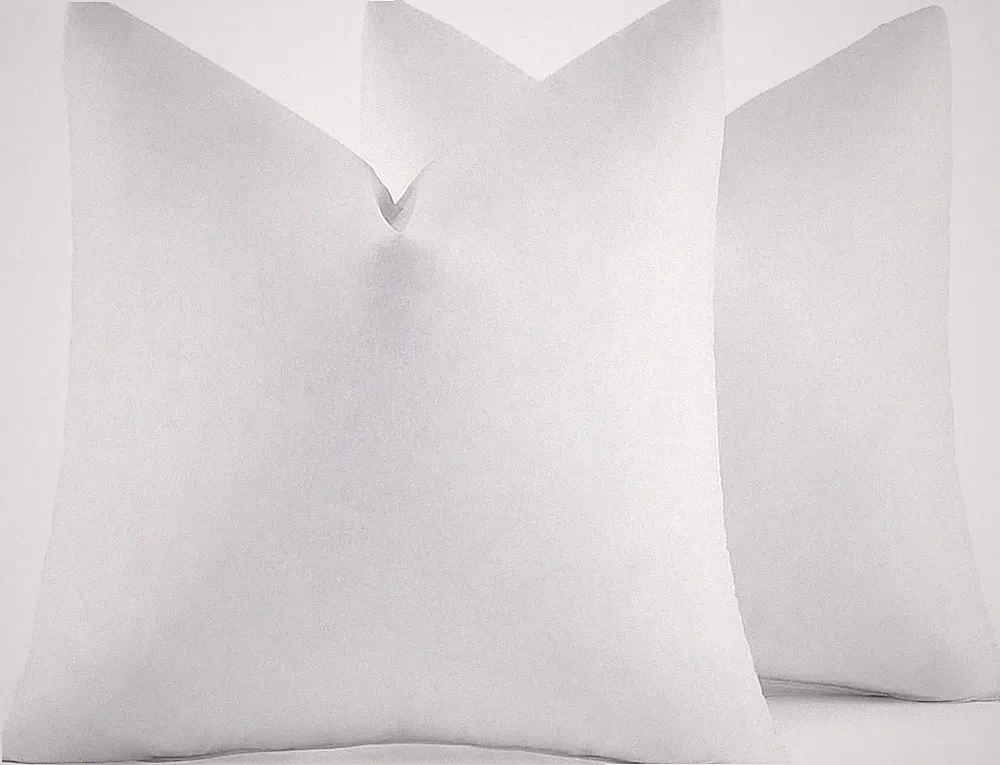 26X26 Euro Pillow Inserts,Set of 2 down Feather Throw Pillows for Couch Sofa Bed