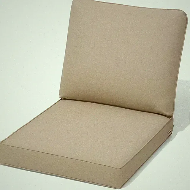 27.6 In. X 24.4 In. X 4.5 In. Outdoor Couch Cushion with Zipper 4.5 In. Thickene