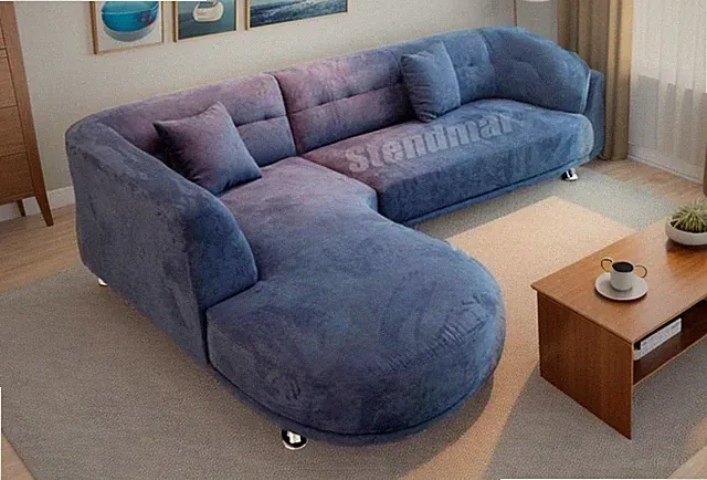 2PC NEW MODERN MICROFIBER SECTIONAL SOFA S89M (CUSTOM MADE OPTIONS AVAILABLE)