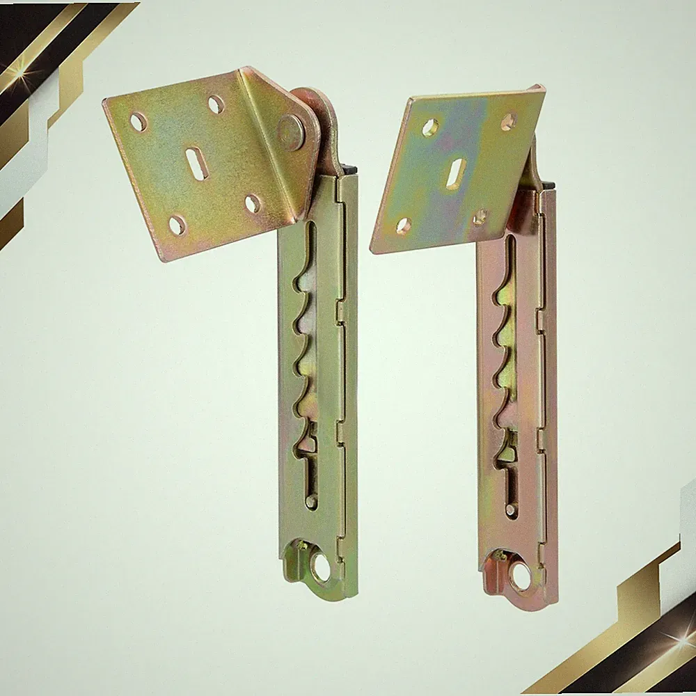 2pcs 5 Gear Sofa Bed Headrest Adjustable Angle Mechanism Hinges