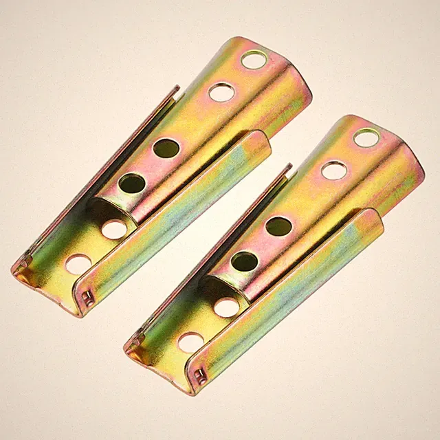 2Pcs 90mm Color Zinc Sectional Couch Connectors FURNITURE Sofa Connector Bracket