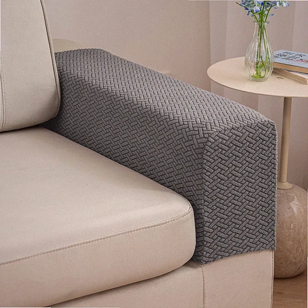 2Pcs Couch Arm Covers, Armrest Cover for Sofa, Sofa Arms Covers Washable Arms...