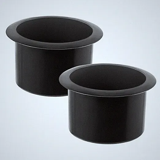 2Pcs Cup Holder Insert, Plastic Replacement Couch Sofa Cup Holder Recessed for