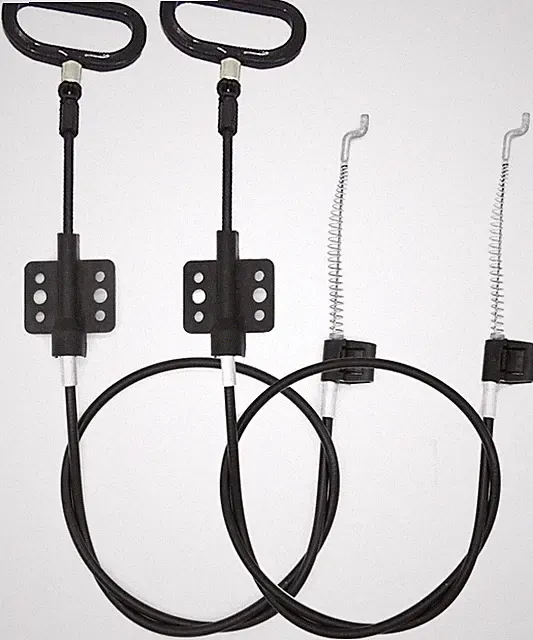 2Pcs Recliner Cables D-Ring Cables, Exposed 4.9" Total 33.7", Fit Ashley and...
