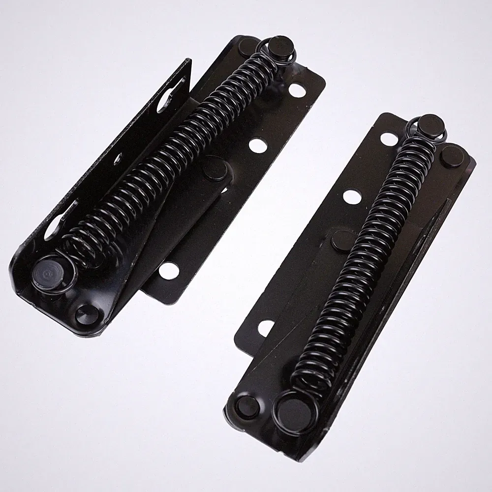 2Pcs Sofa Bed Bedding Adjustable Angle Mechanism Hinge Hardware 125x43.5mm