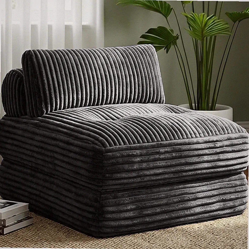 3-in-1 Folding Sofa Bed 34" Detachable Foldable Chair Bed Sleeper