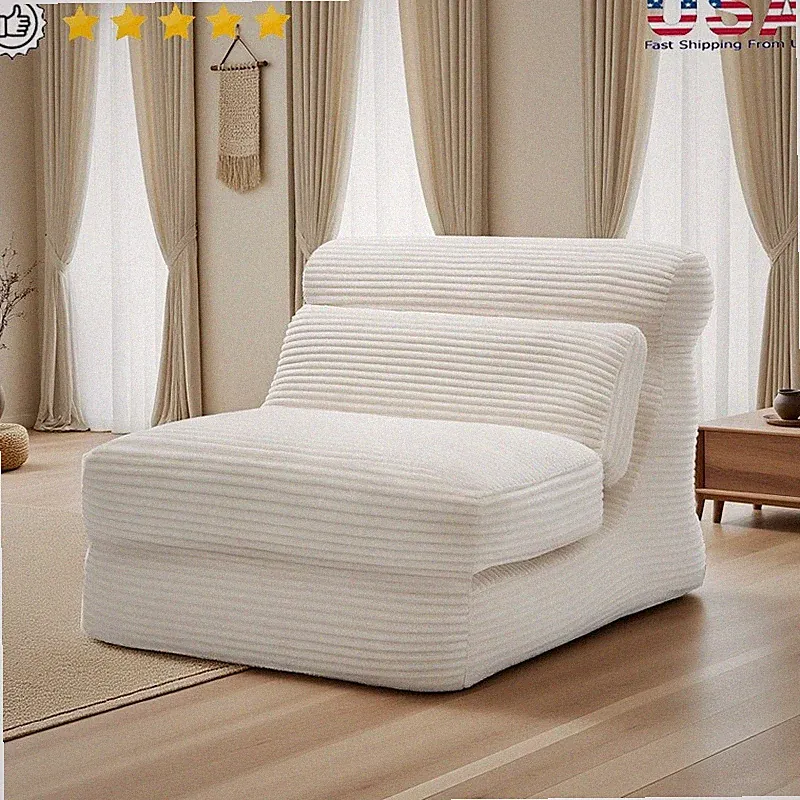 3-in-1 Folding Sofa Bed Lounger Space Saving Portable High Density Foam New