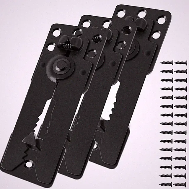 3 Pack Sectional Couch Connector with Screws, Heavy Duty Sofa Alligator Clamp...