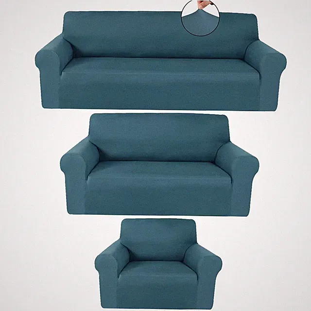 3 Pcs Couch and Loveseat Covers Set Sofa Cover for Couch Sofa Slipcover for L...