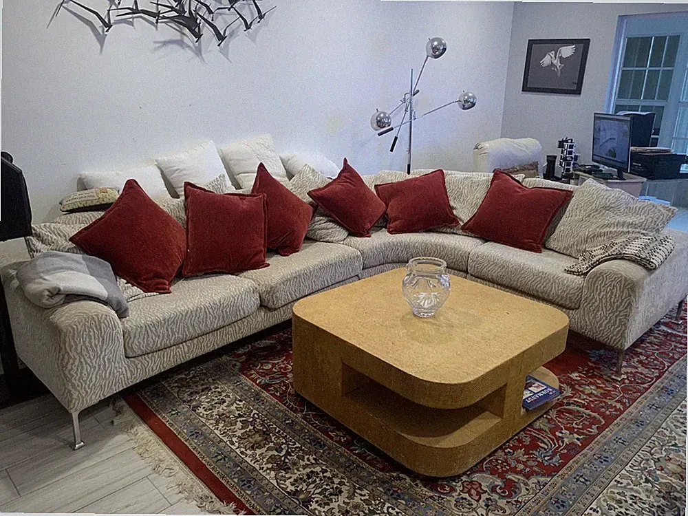 3 piece Premier vintage Sectional sofa Vladimir Kagen design