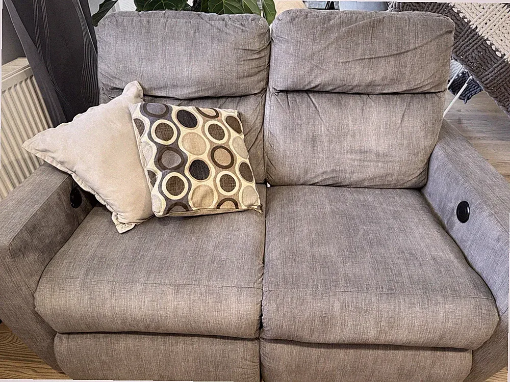 3 Piece Sectional Sofa Gray