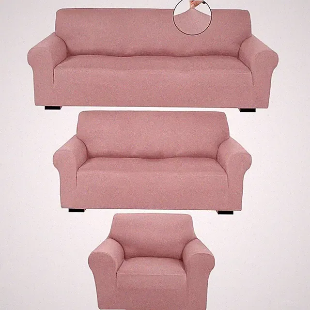 3 Piece Stretch Non Slip Recliner Sofa Covers Set Living Room Protection New