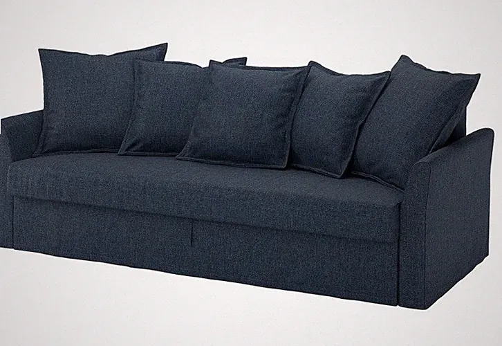 3-Seat Sleeper Sectional Cover HOLMSUND Cover for sleeper sofa Kilanda dark blue