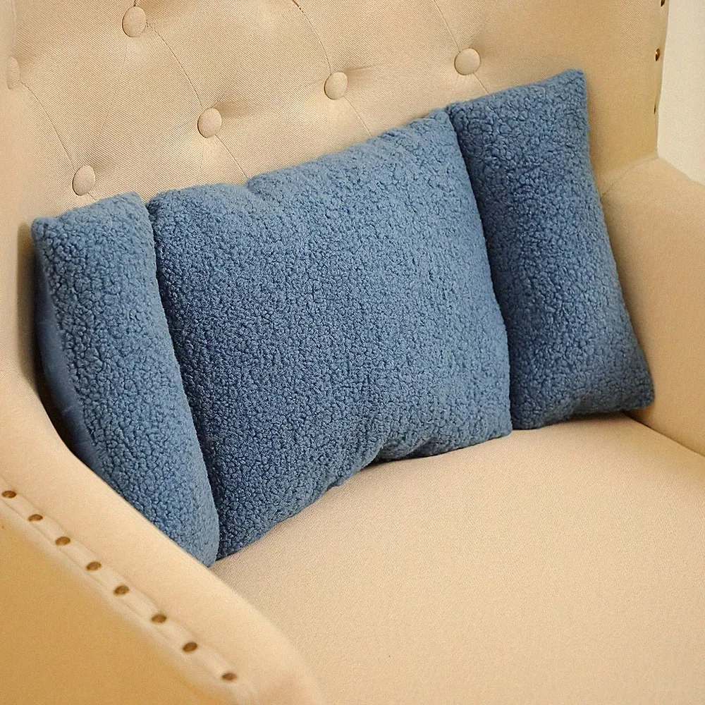 3-Section Lumbar Support Pillow,Backrest Pillow,Comfortable Back Support Cushion