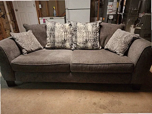 $300 Rooms 2 Go Small Sofa-Reversable Cushions Perfect Condition! Hardly used