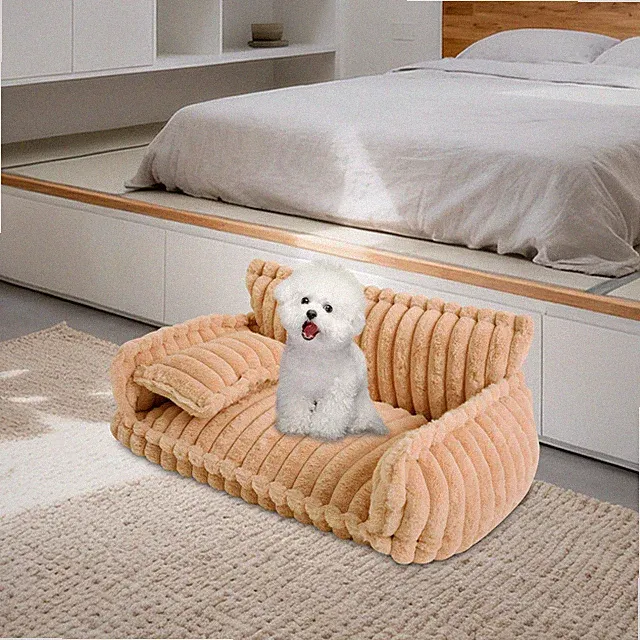 31.5*22.4*13inch Pet Couch with Removable Washable Cover Soft Couch for Pets