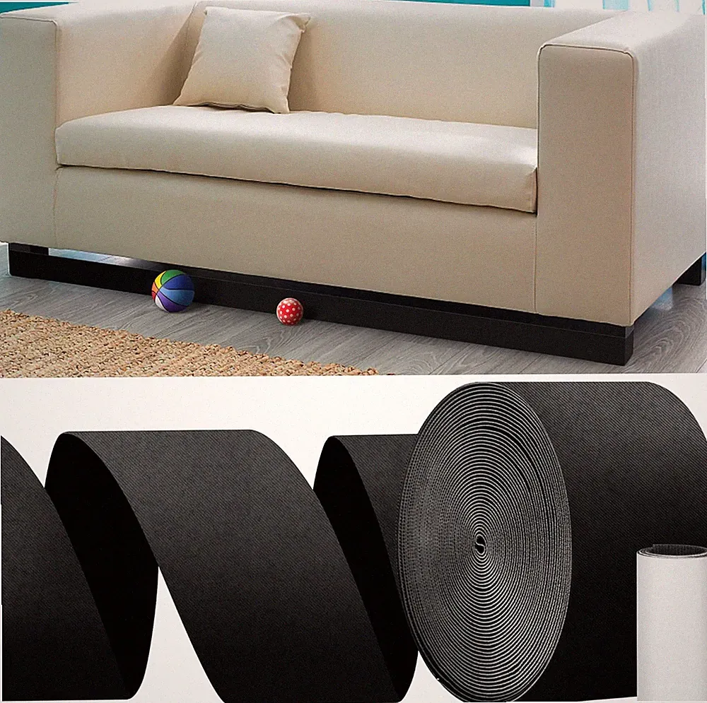 32.8 Feet under Sofa Toy Blocker,Adjustable Gap Bumper,Sectional Connectors for