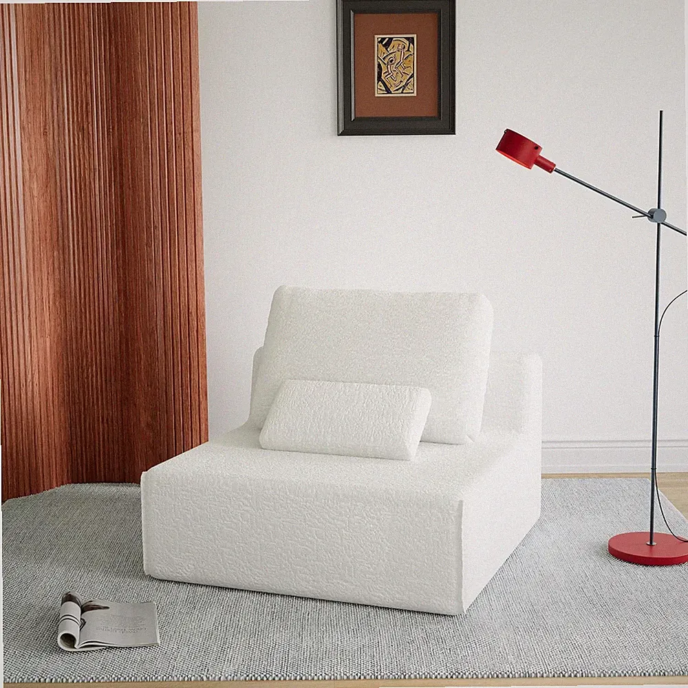 39.37" Modular Oversized Sofa - Luxury Boucle, No Assembly Needed