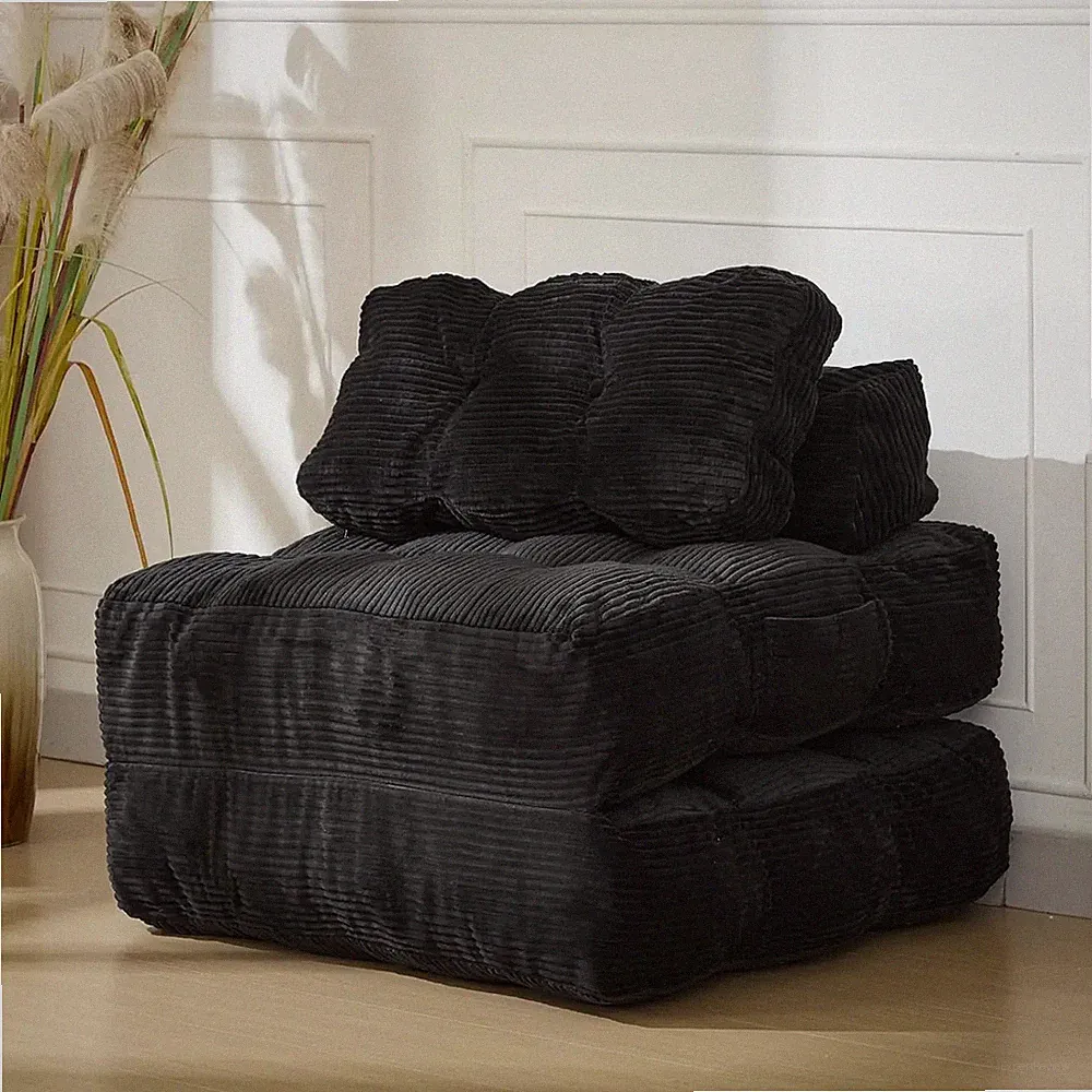 3in1 34in Folding Sofa Bed with Pillow Boneless Matress with Back Support Comfy