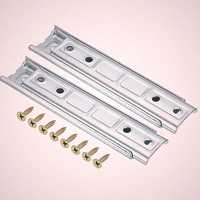3Pcs Sectional Couch Connectors Sofa Connector Furniture 180mm Silver Tone