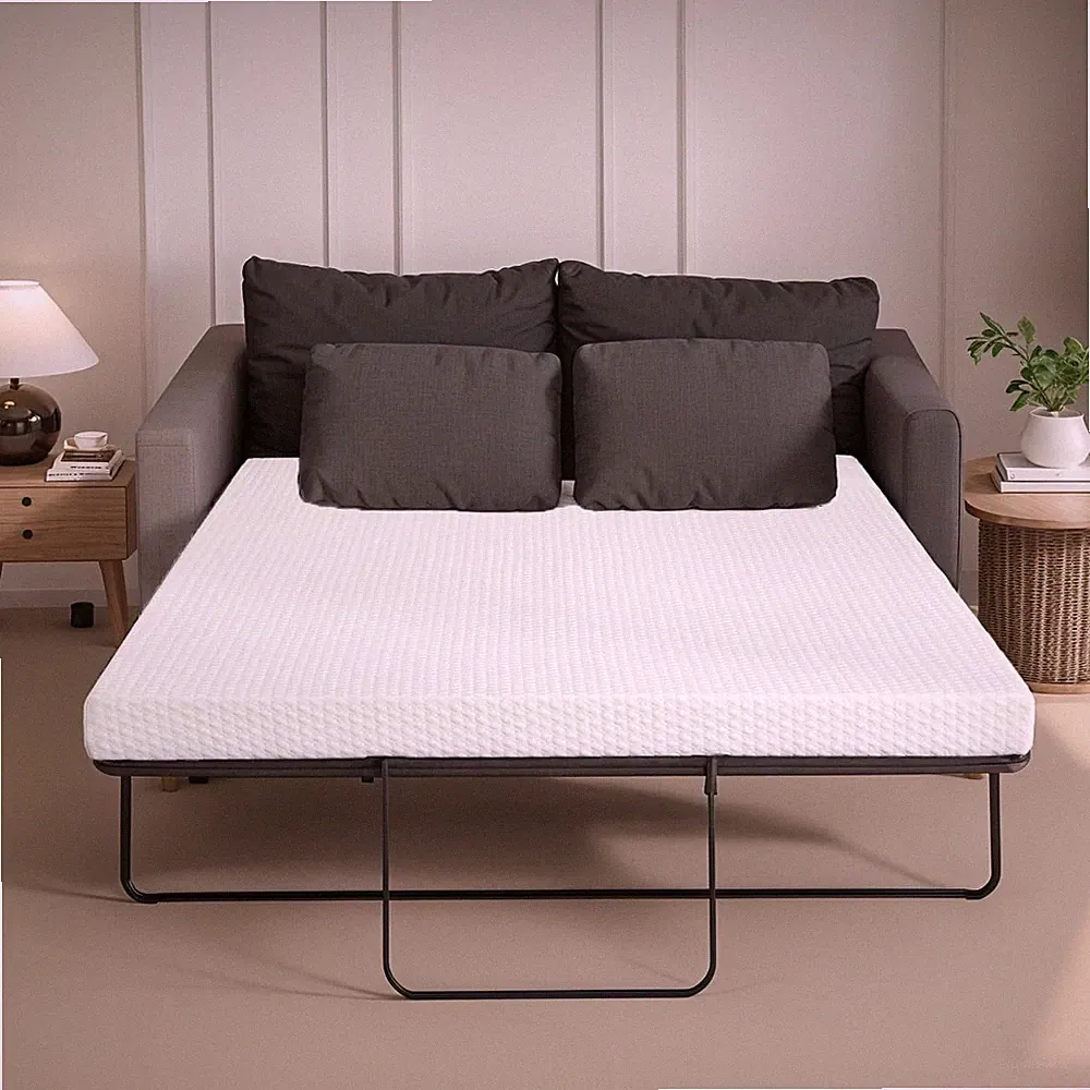 4" Full Sofa Mattress with Washable Cover for RVs, Daybeds & Guest Rooms