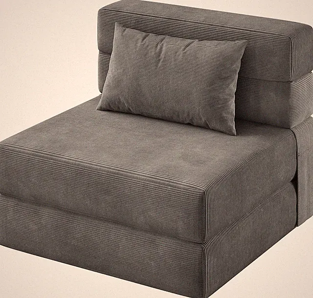 4-in-1 Folding Sofa Bed & Chair Bed Convertible Sleeper Fold Out Couch w/ Pillow