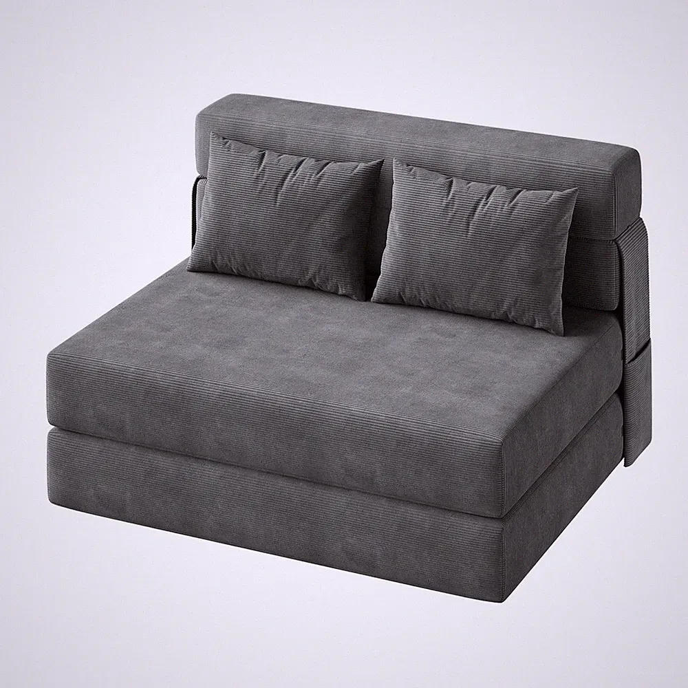 4-in-1 Folding Sofa Bed & Chair Bed - Convertible Sleeper, Fold Out Loveseat...