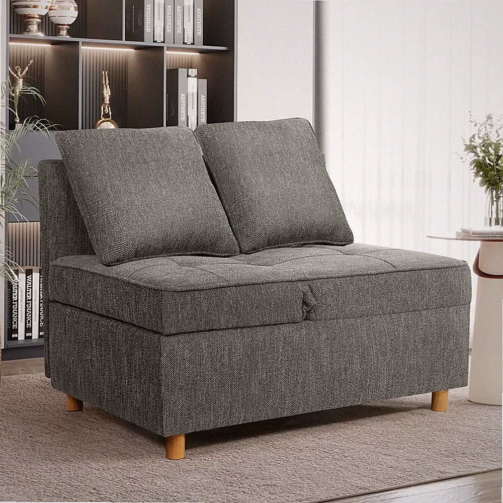 4-in-1 Sleeper Sofa Folding Soft Sofa Bed Couch with Adjustable Backrest HOT~