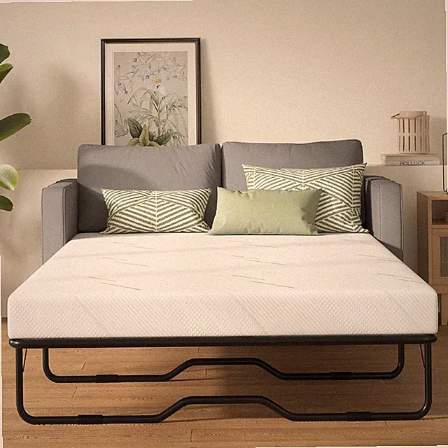 4 Inch Sofa Mattress Full Size Gel Memory Foam Infused W/ Removable Washable