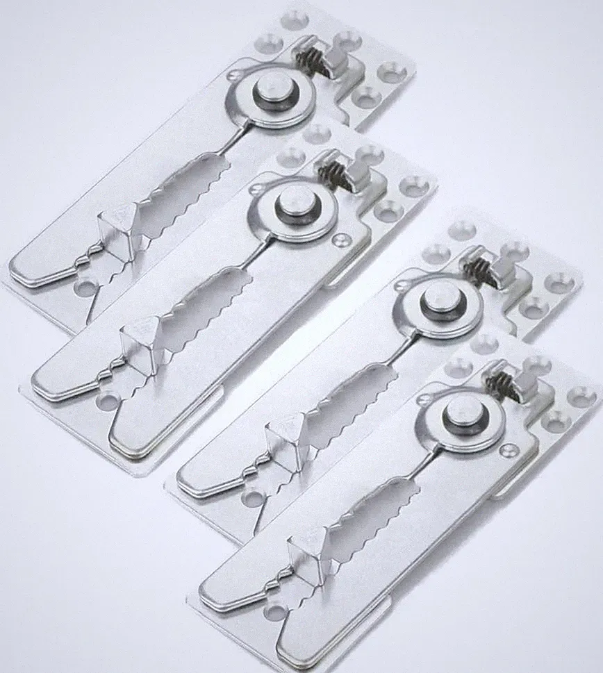 4 Pack Sectional Couch Connector with Screws, Heavy Duty Sofa Connectors for...