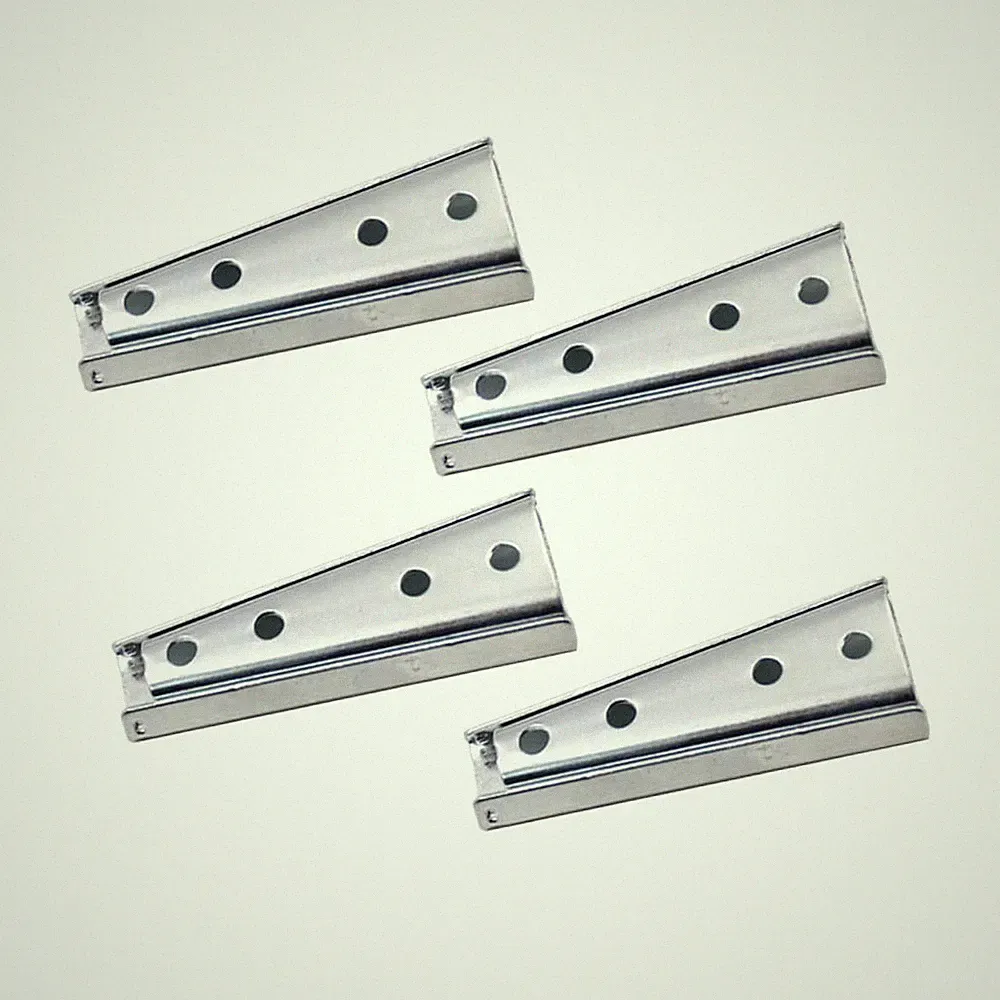 4 Pairs Heavy Duty Interlocking Tapered Sofa Latch Bed Furniture Connector