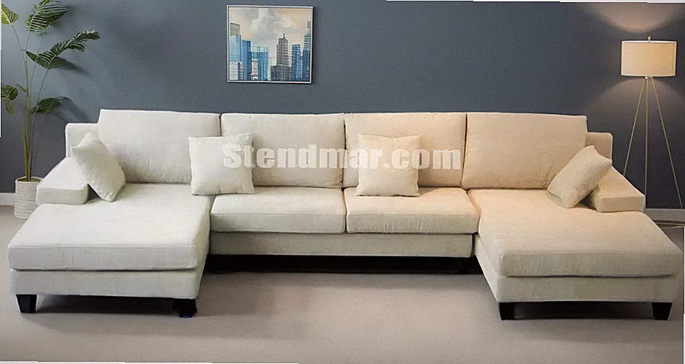 4-Pc Modern Sectional Sofa Chaise Ottoman Set S505BM (Custom Made Options)
