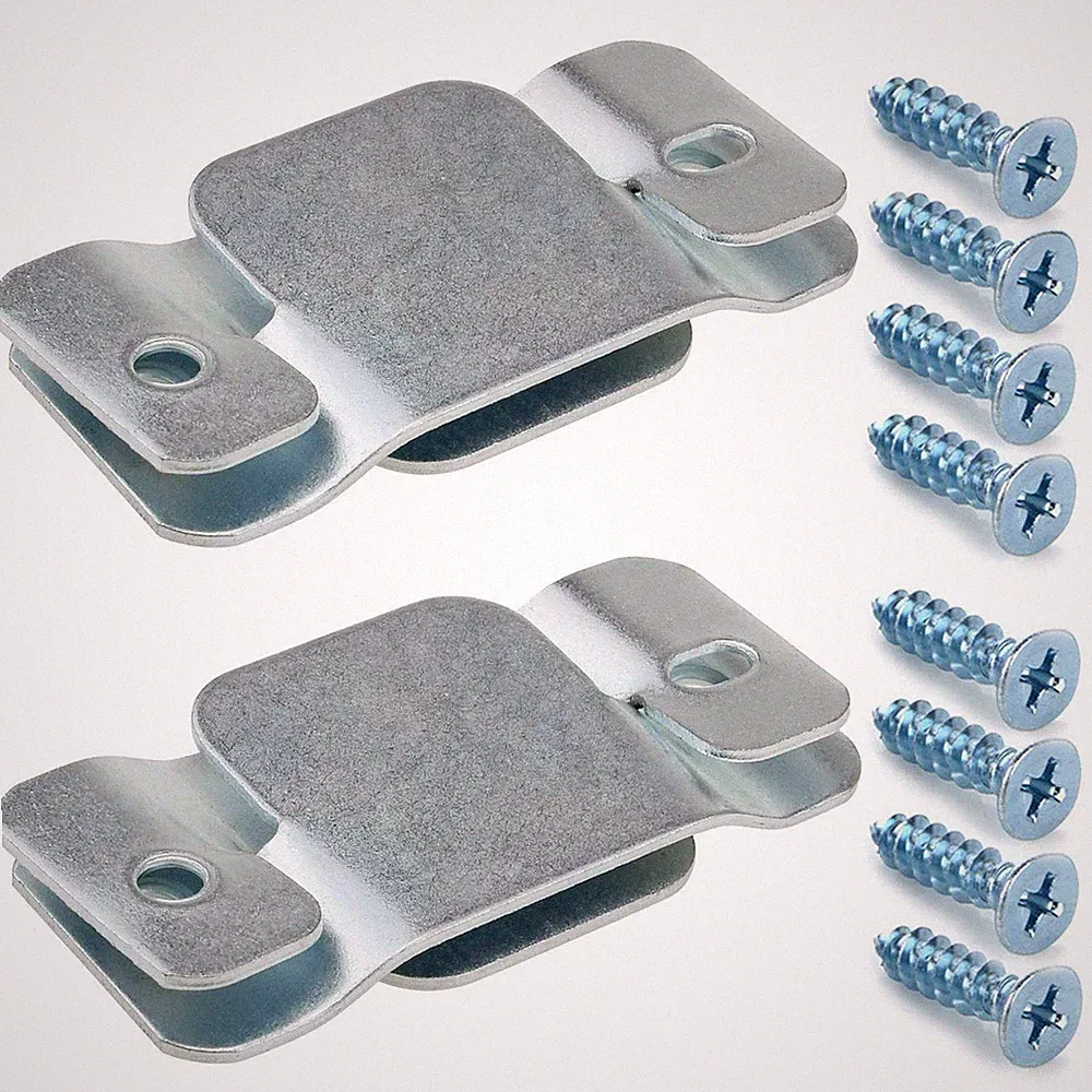 4 PCS Metal Sectional Couch Connectors Furniture Interlocking Sofa Bracket