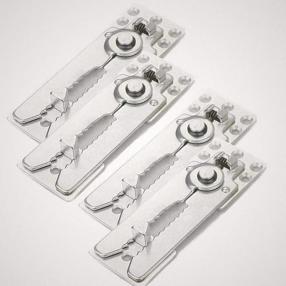 4 PCS Sectional Couch Connector with Screws Heavy Duty Sofa Clamps Furniture