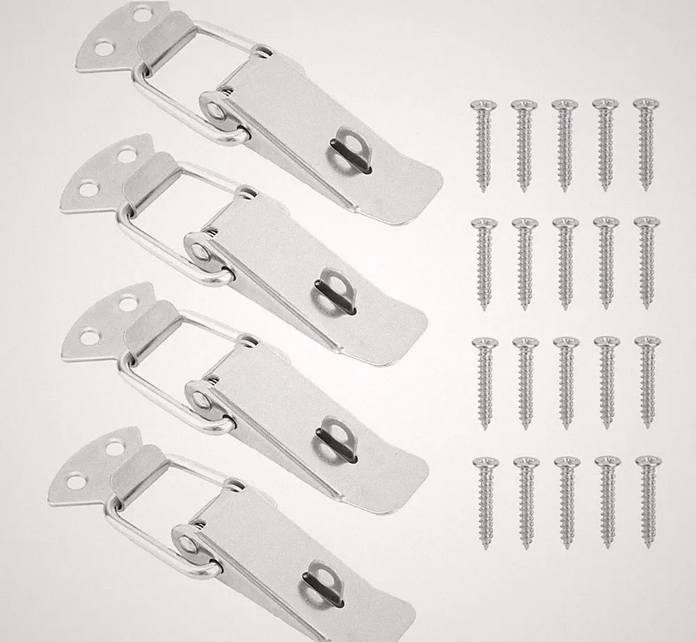 4 Pcs Sectional Couch Connectors, Interlocking Furniture Sofa Clamp Hooks Clips