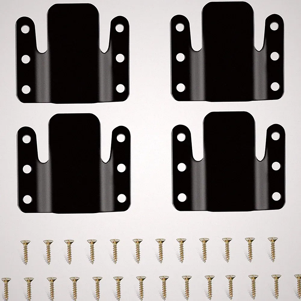 4 Pcs Sectional Couch Connectors Metal Couch Clips Sofa Connector Interlocking