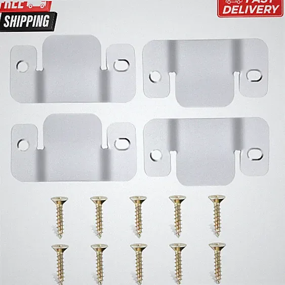 4 Pcs Sectional Couch Connectors Metal Couch Clips Sofa Connectors Interlocking