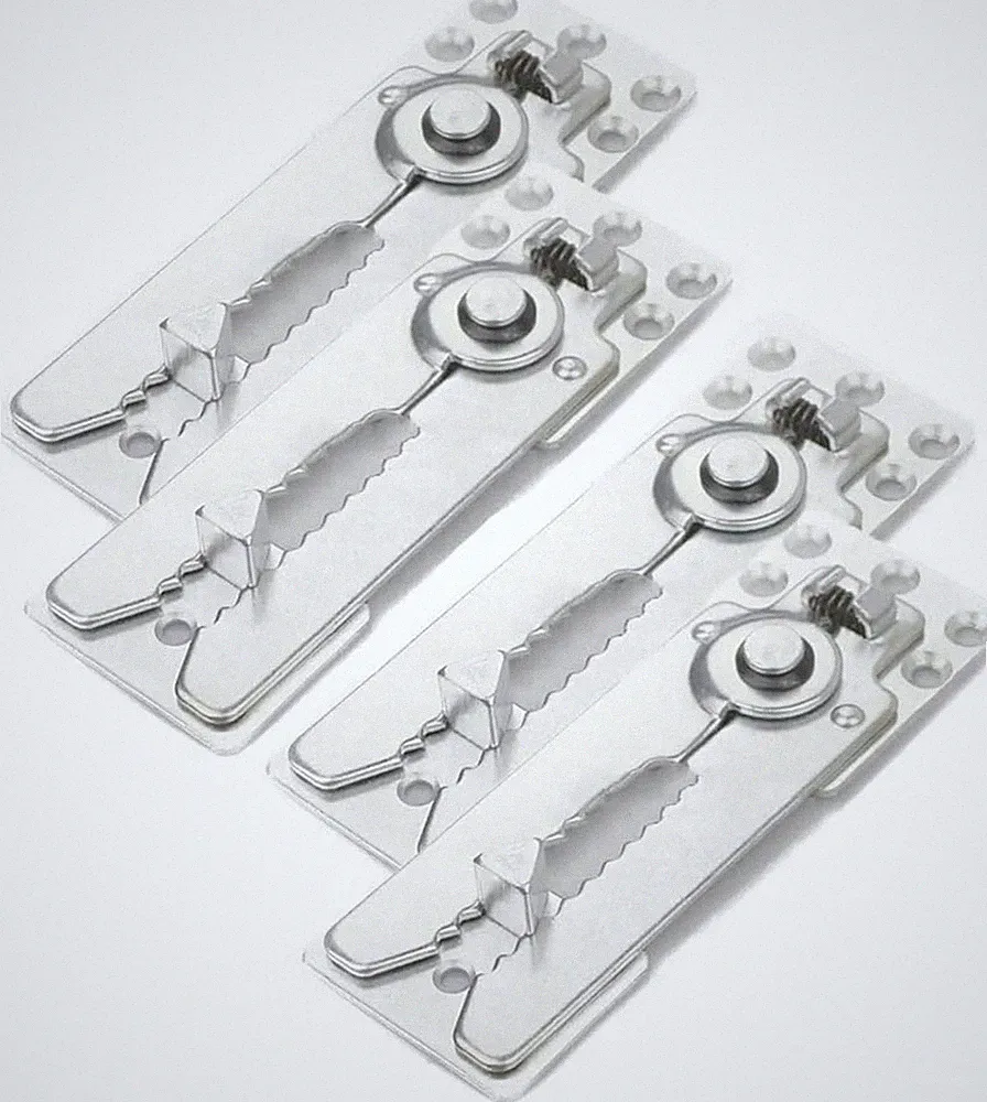 4 PCS Sectional Couch Connectors With Screws Heavy Duty Modular Sofa Clamps