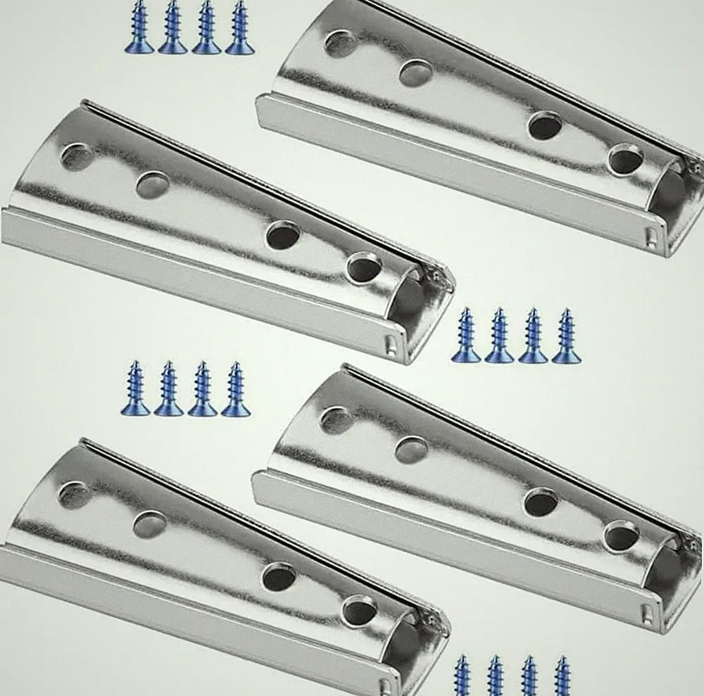 4 Sets 120MM Furniture Connector Diagonal Bolt Sofa Latch Sectional Hardware