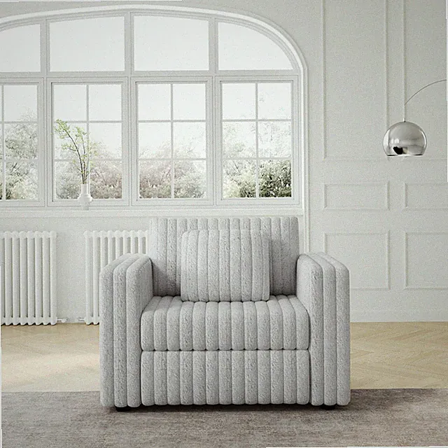 44.9" Modular Sofa Single - Highly Comfortable, Stylish & Functional for Bedr